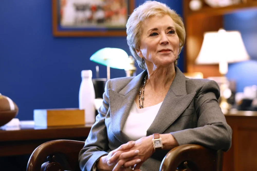Linda McMahon DOE